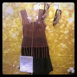 Crochet cover up top